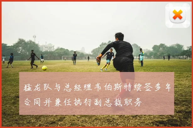 猛龙队与总经理韦伯斯特续签多年合同并兼任执行副总裁职务
